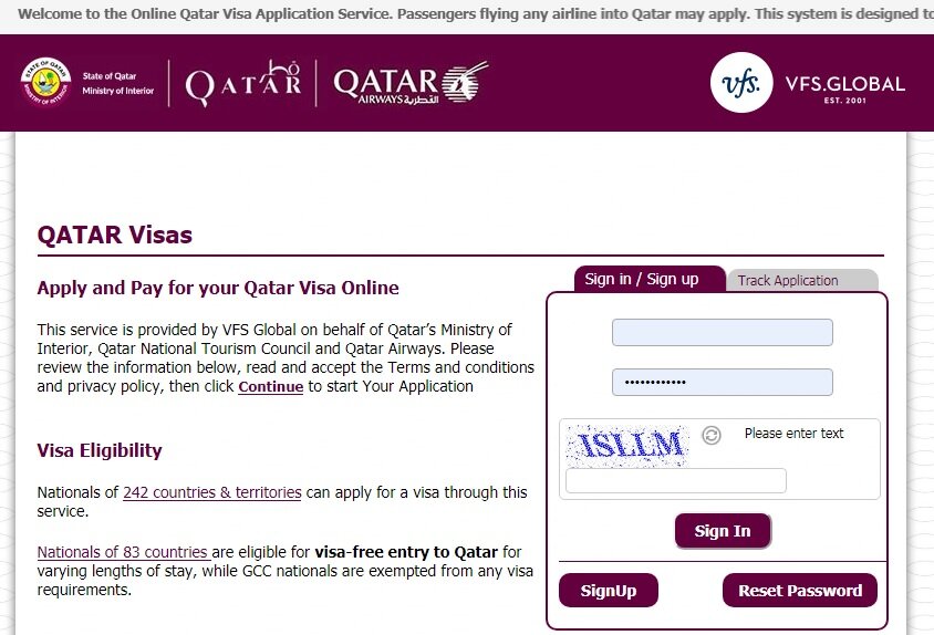 Qatar Visa Information for Filipinos