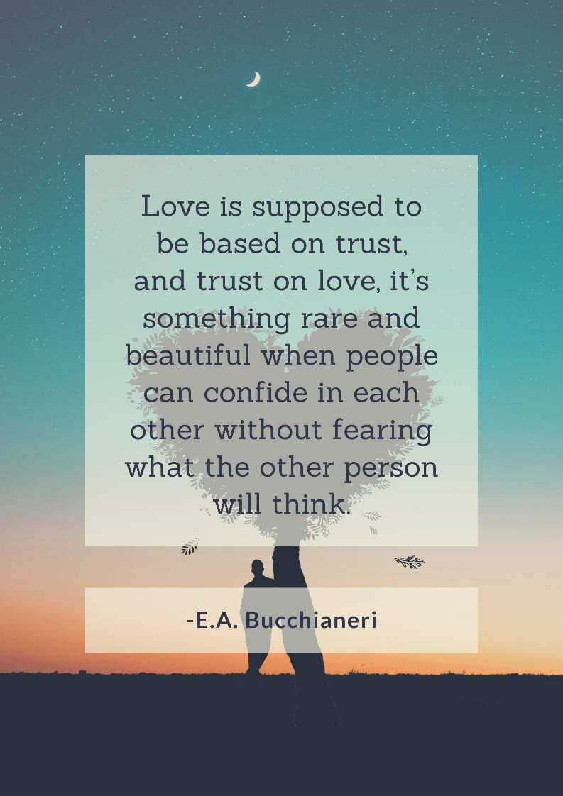 Trust and love quotes sayings