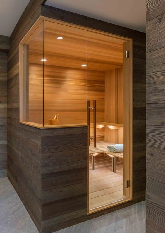 Sauna Room Inspiration [Montenegro Stone House Renovation Vision Board]
