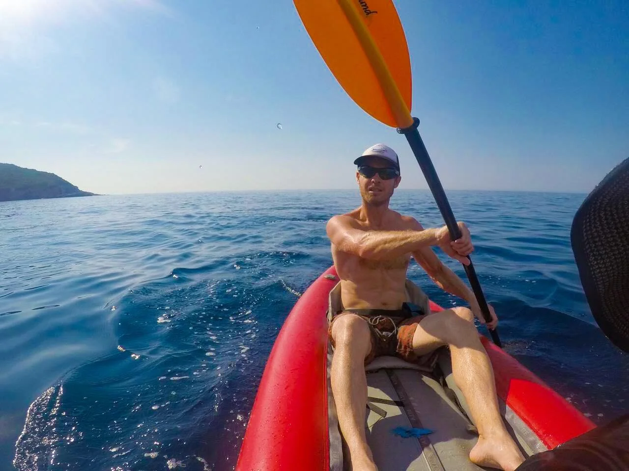 Expat Life in Montenegro Day 460: Kayaking in the Adriatic Sea 🛶