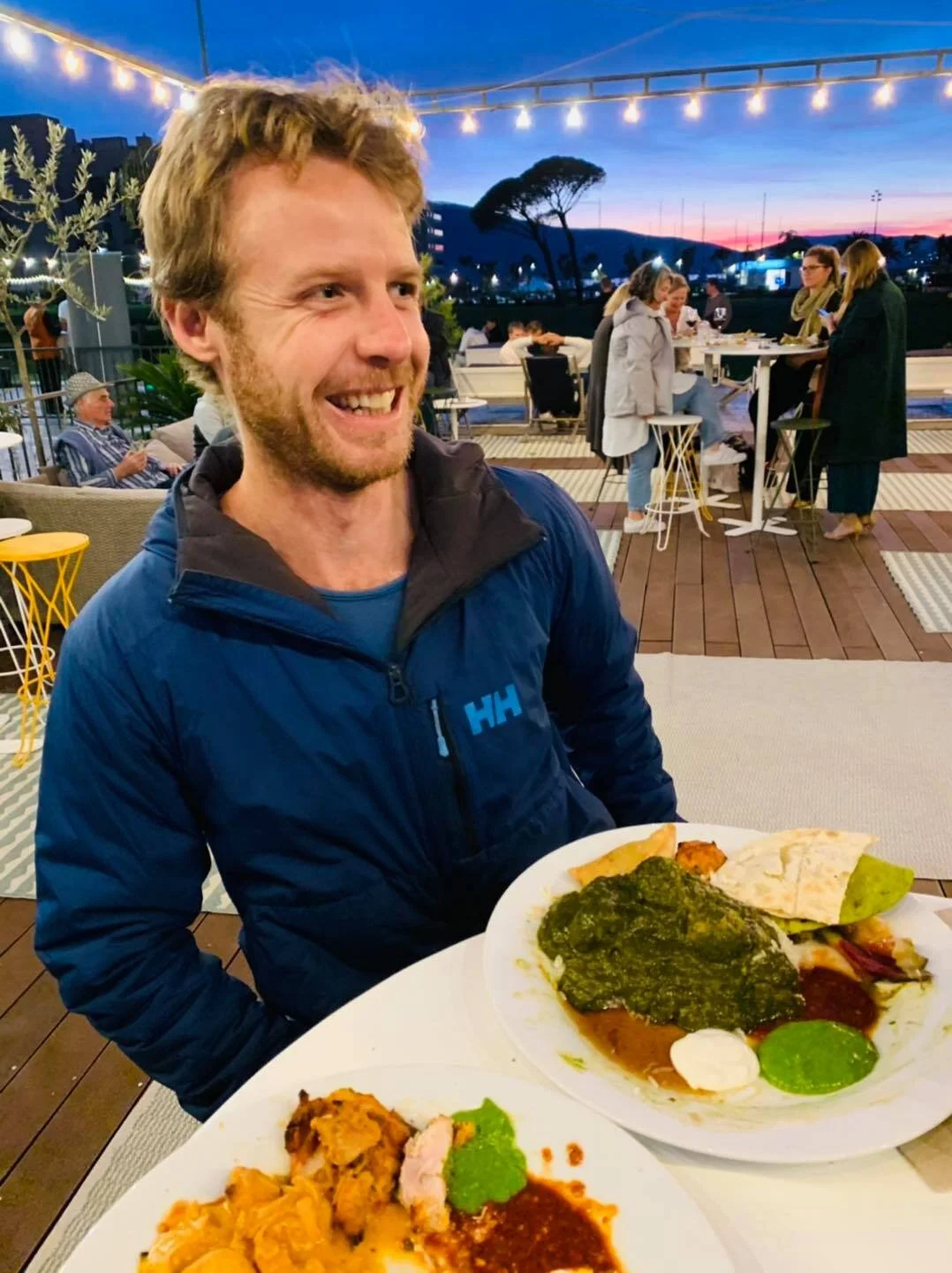 Expat Life in Montenegro Day 530: Curry night last week in Tivat, Montenegro 😬