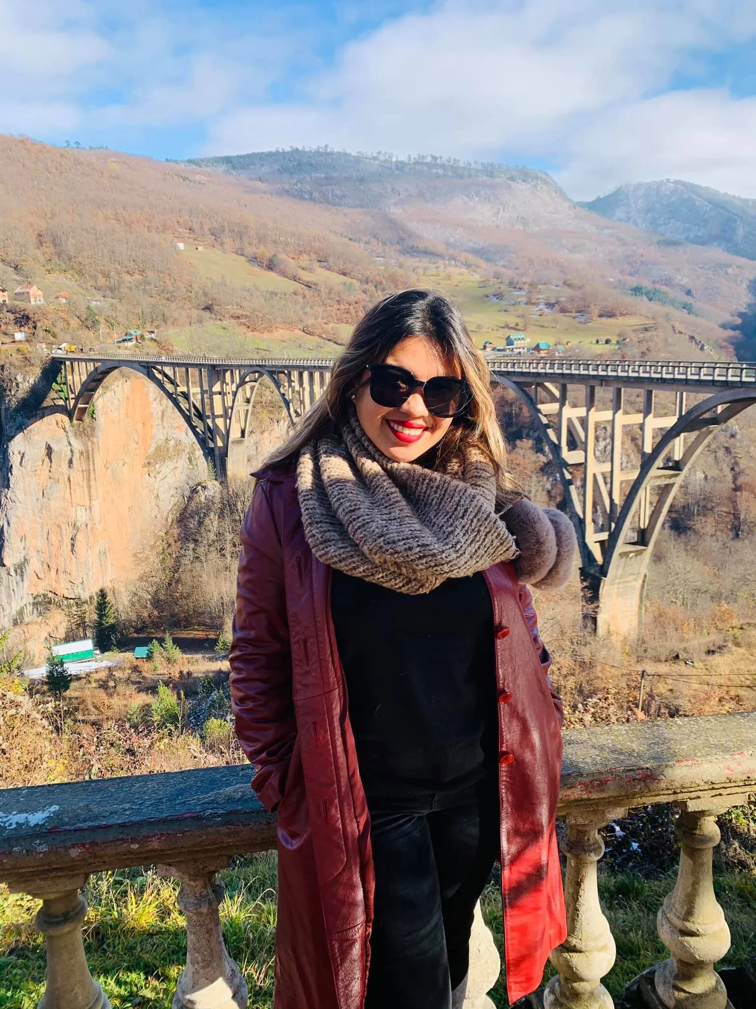 Expat Life in Montenegro Day 546: Stopover in the Tara Canyon Bridge, Montenegro ❤️
