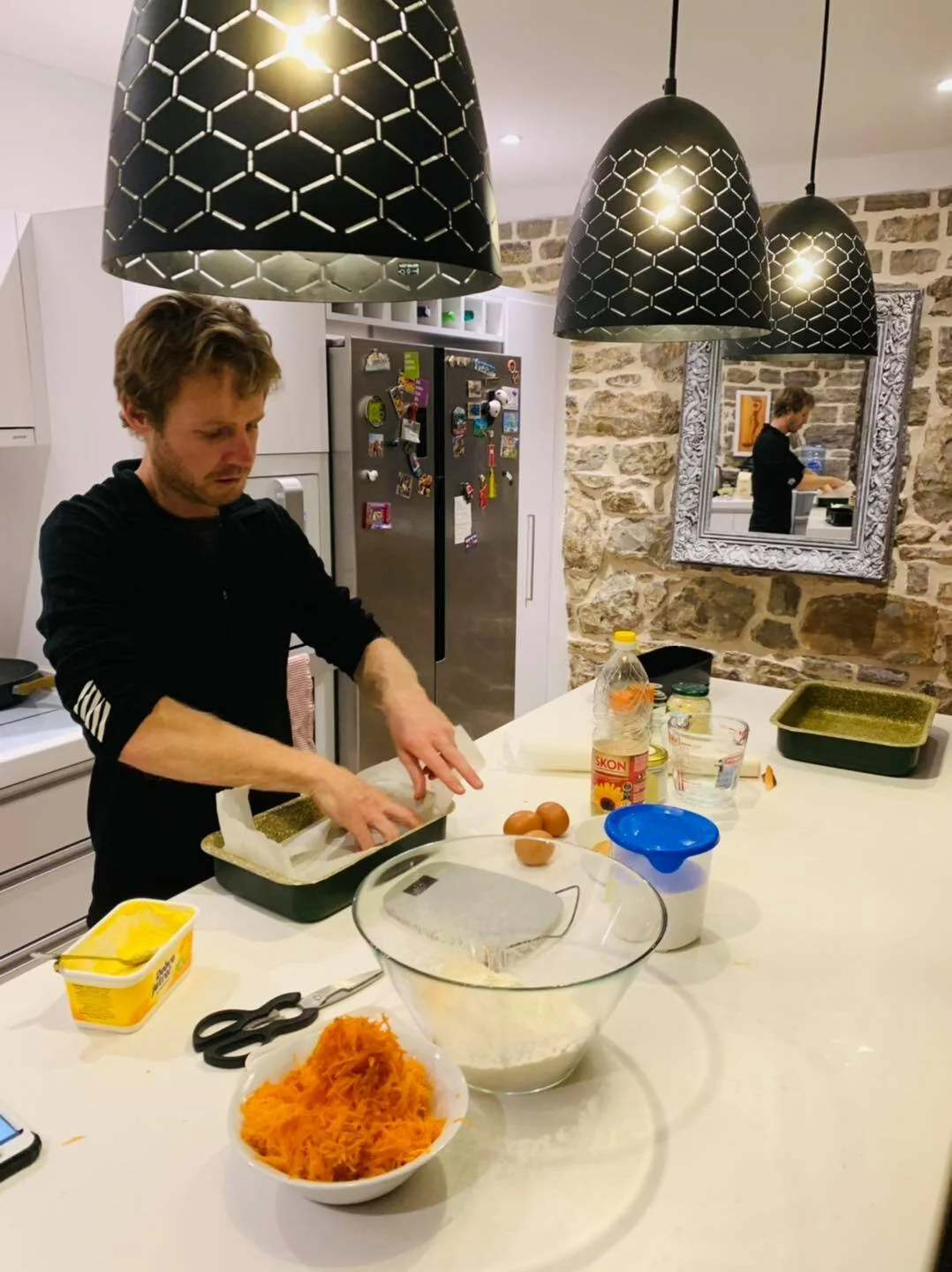 Expat Life in Montenegro Day 561: Jonathan is finally baking 😬