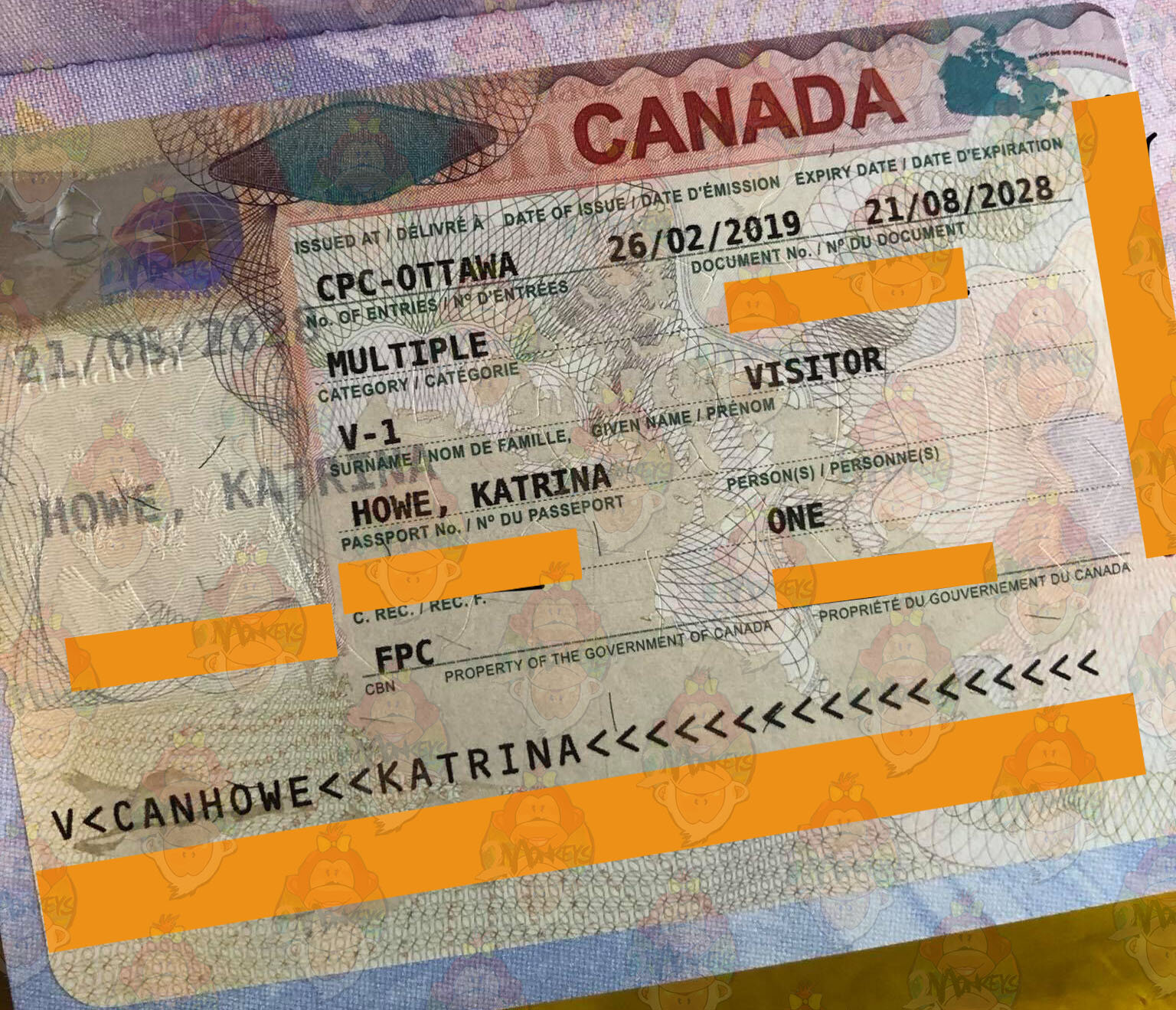 canada tourist visa validity for filipino