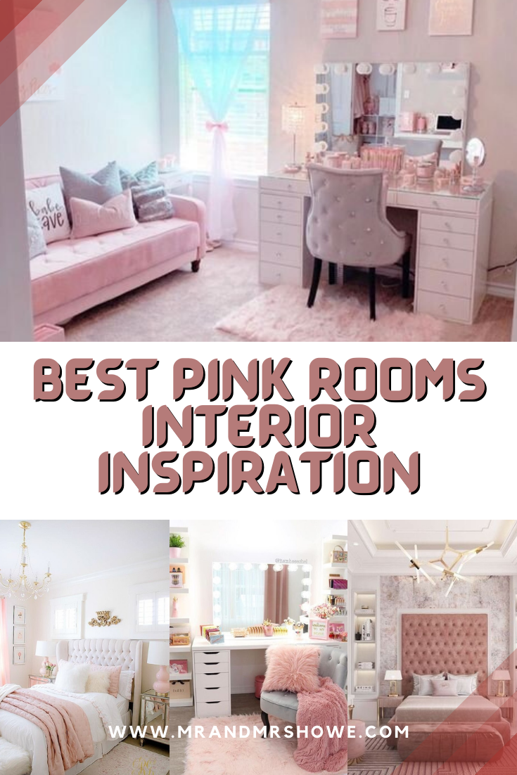 Best Pink Rooms Interior Inspiration - Gorgeous Pink Room Decor Ideas