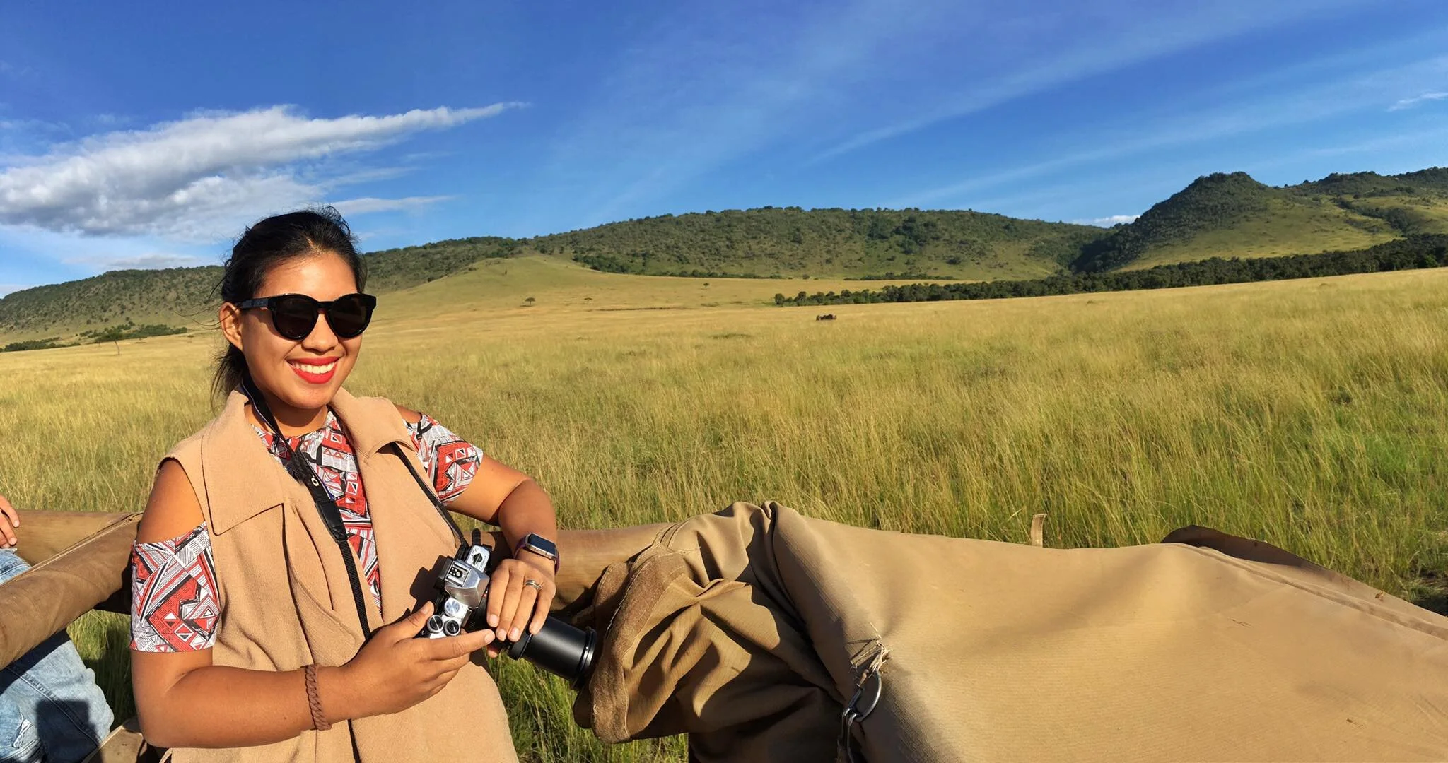 Kach Solo Travels in 2017: Our Maasai Mara, Kenya Experience!