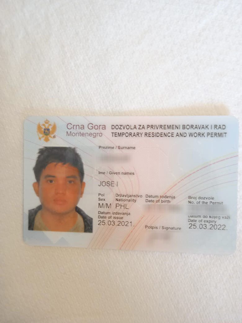 Expat Life in Montenegro Day 672 My brother has finally got his temporary residency and work permit2.jpg