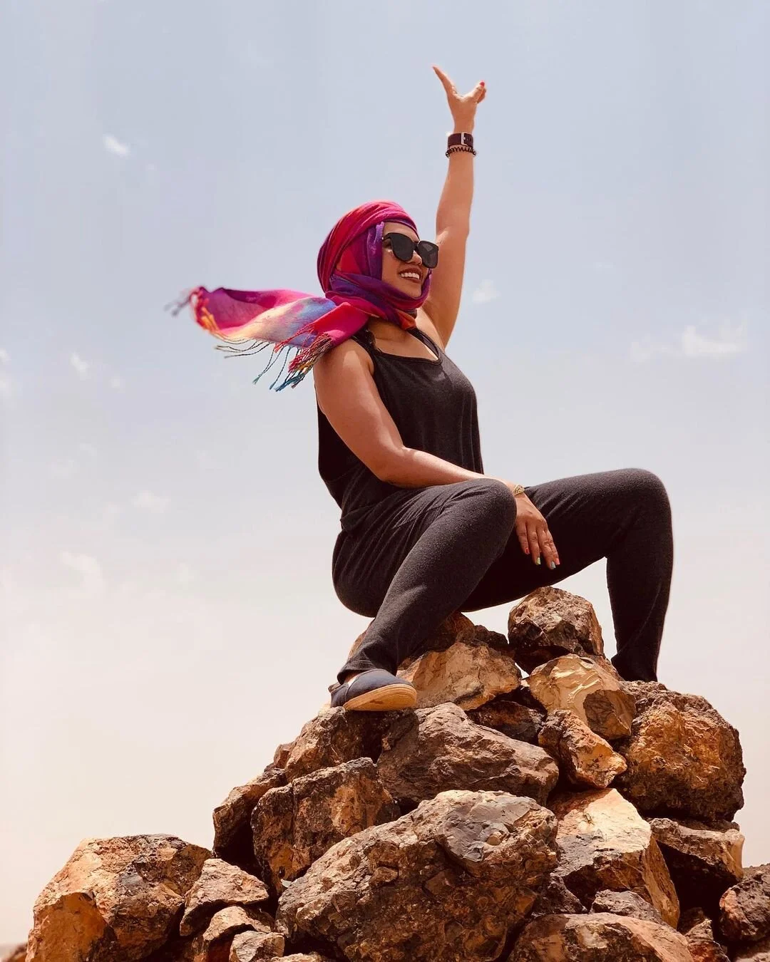Kach Solo Travels in 2021: Roadtrip to Ouadane, one of the UNESCO World Heritage Sites in Mauritania! ❤️ 