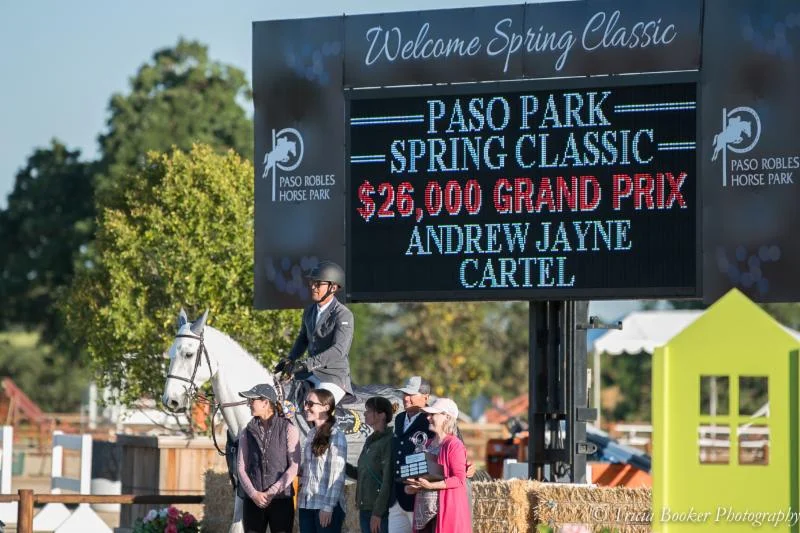 Andrew Jayne and Cartel Capture the $26,000 Paso Park Spring Classic Grand Prix