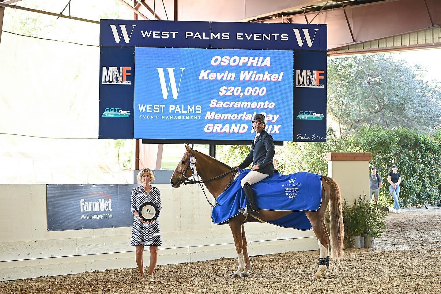 A Repeat Win For Kevin Winkel and Osophia