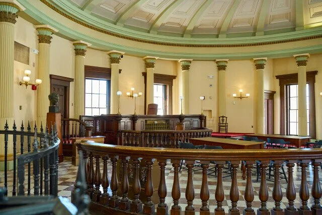 Ceiling Resurfacing and Restoration in Government Building