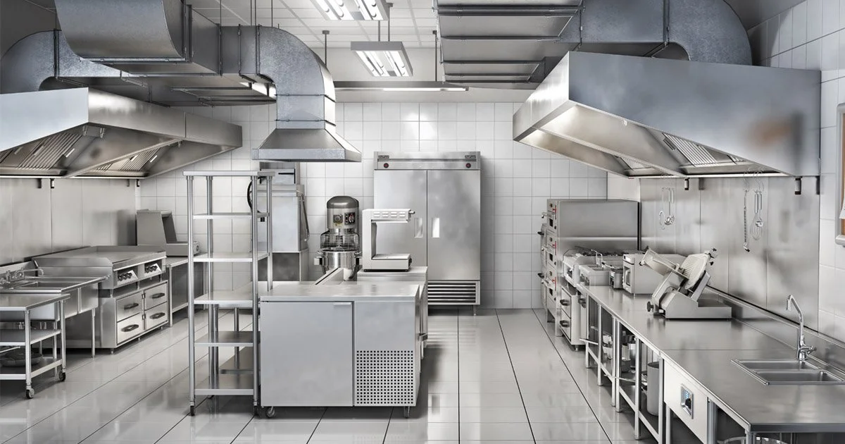 Ceiling Cleaning Professional Kitchen