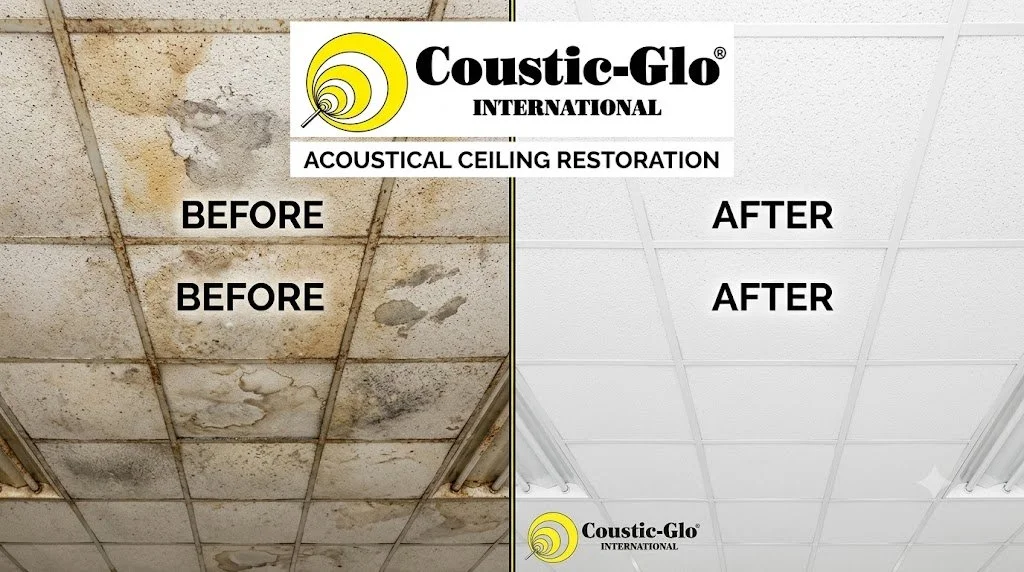 Water-Damaged Acoustical Ceiling Tile Restoration