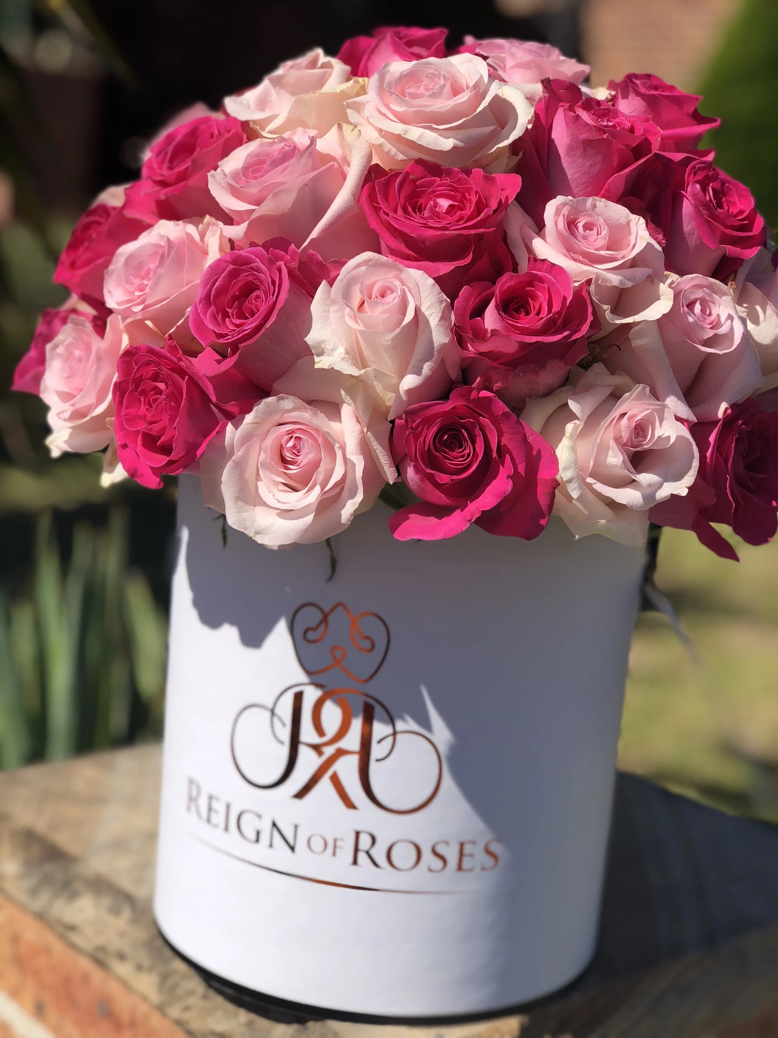 Pink Hues 50 Roses