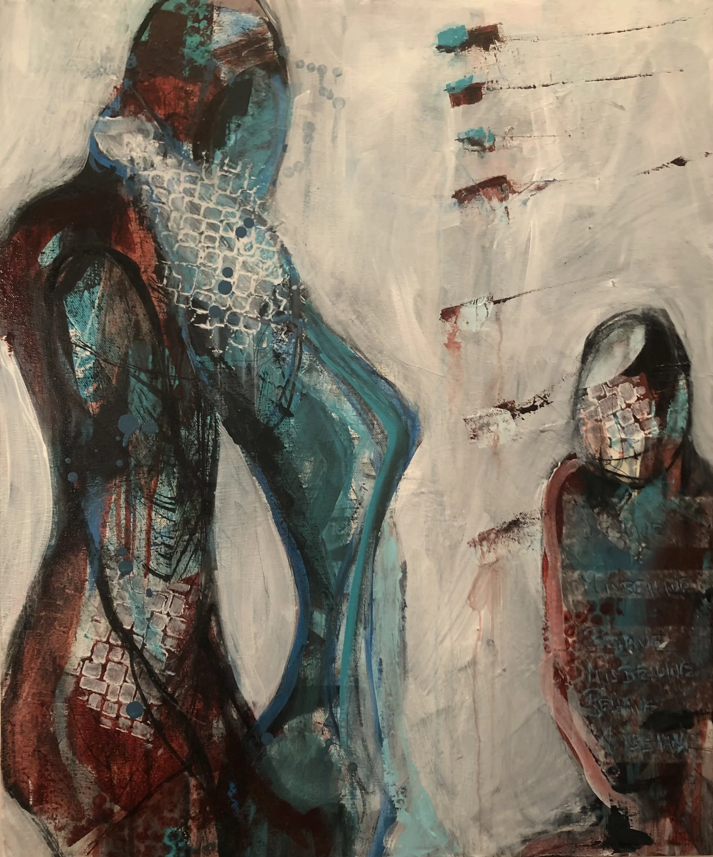 Week 9: Mark making contrast