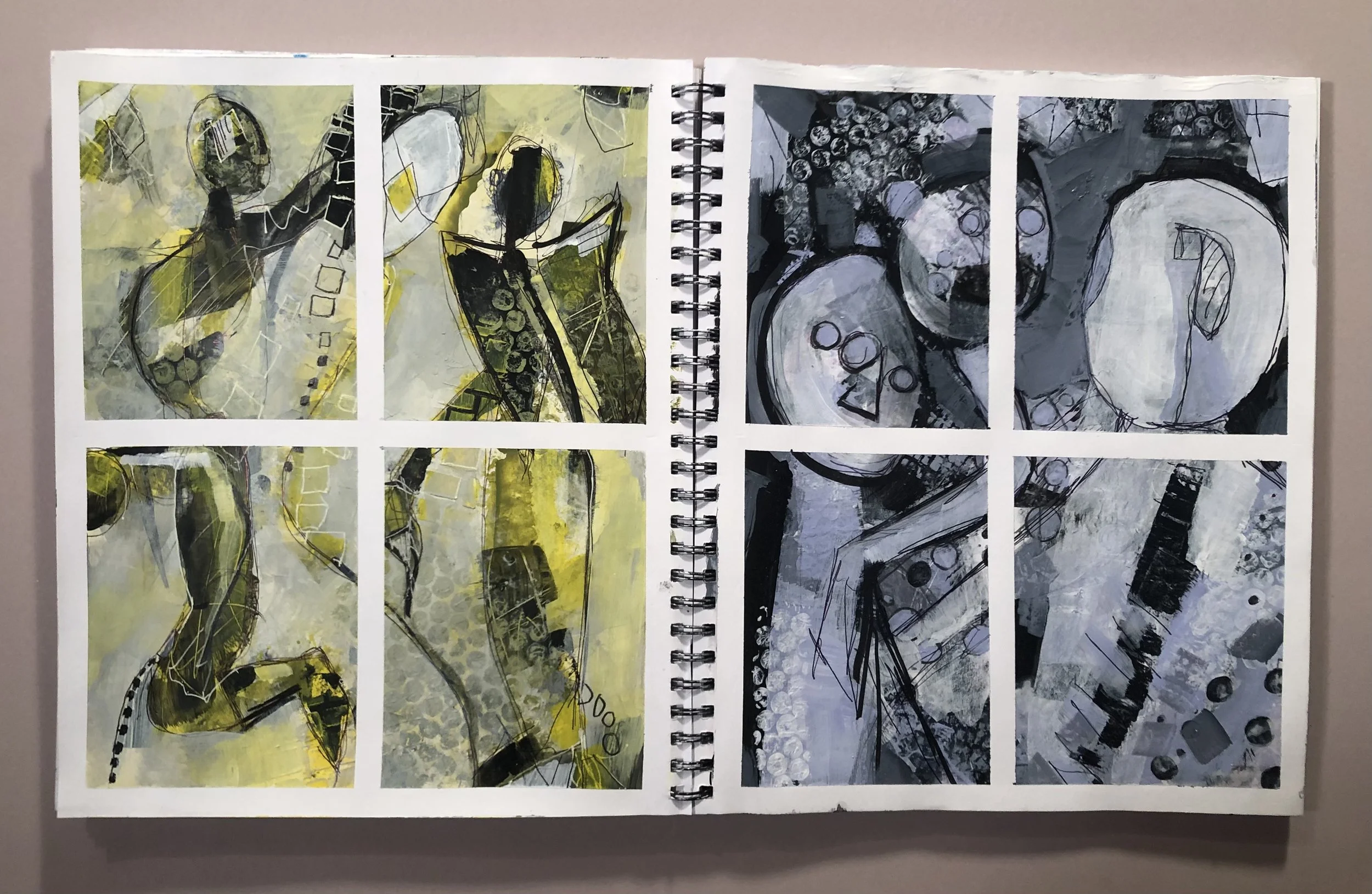 Week 8: Journal painting color study