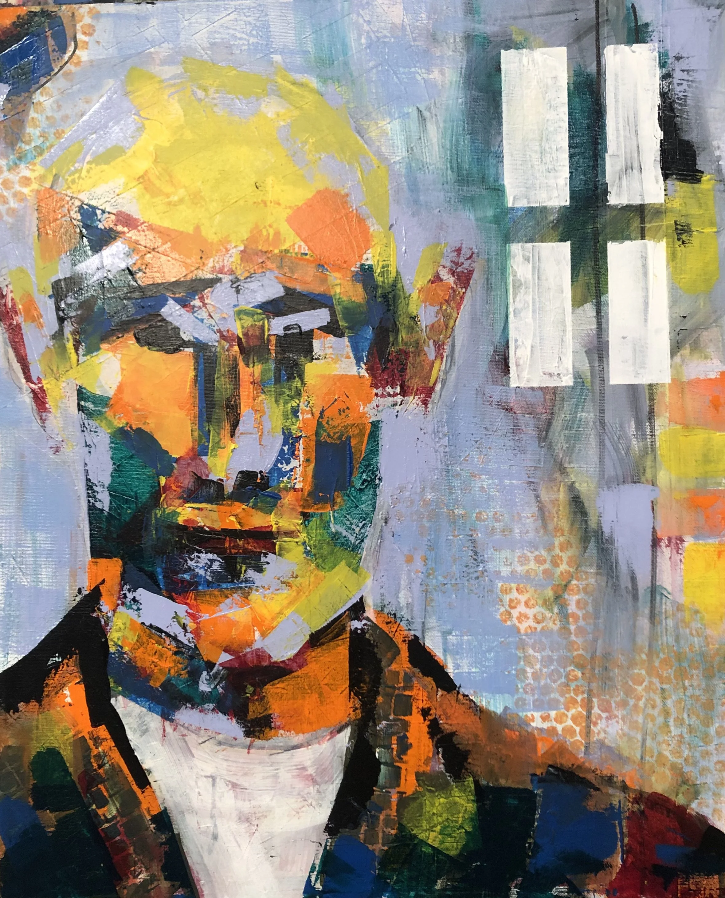 Week 10: Intention & Series: Self portrait: The space between