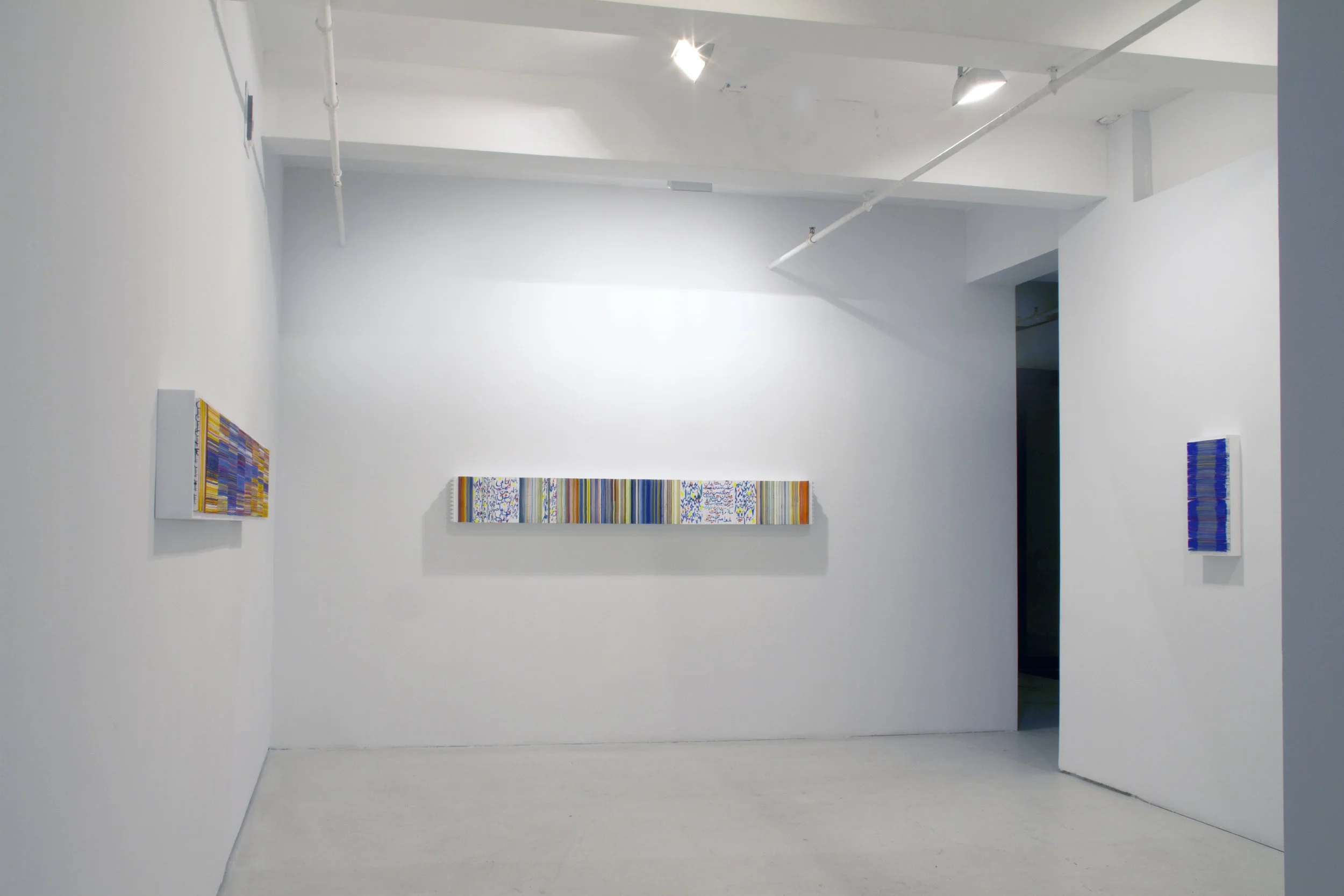 Hadieh Shafie New York Solo Exhibition "Surfaced", 2015