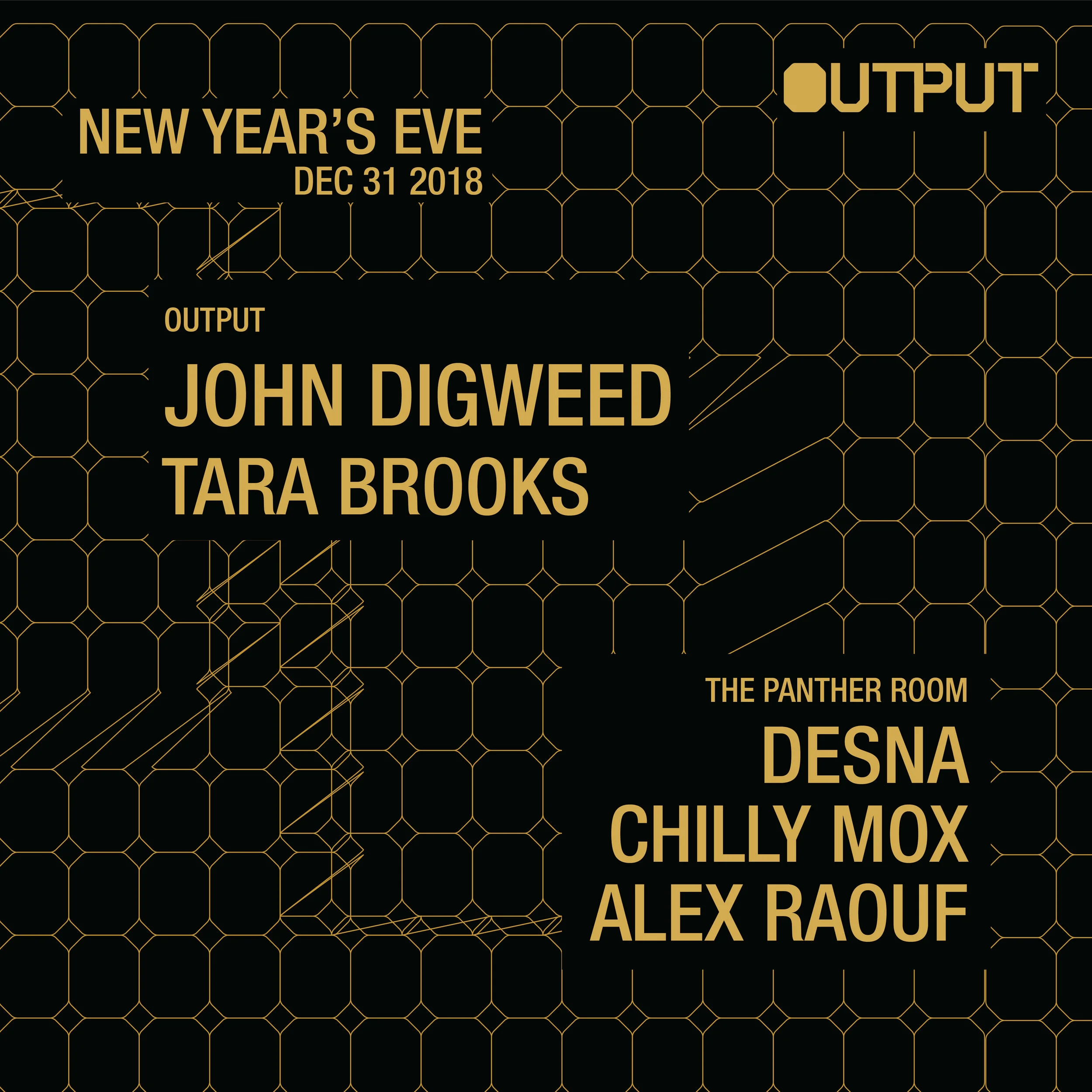 THE PANTHER ROOM AT OUTPUT