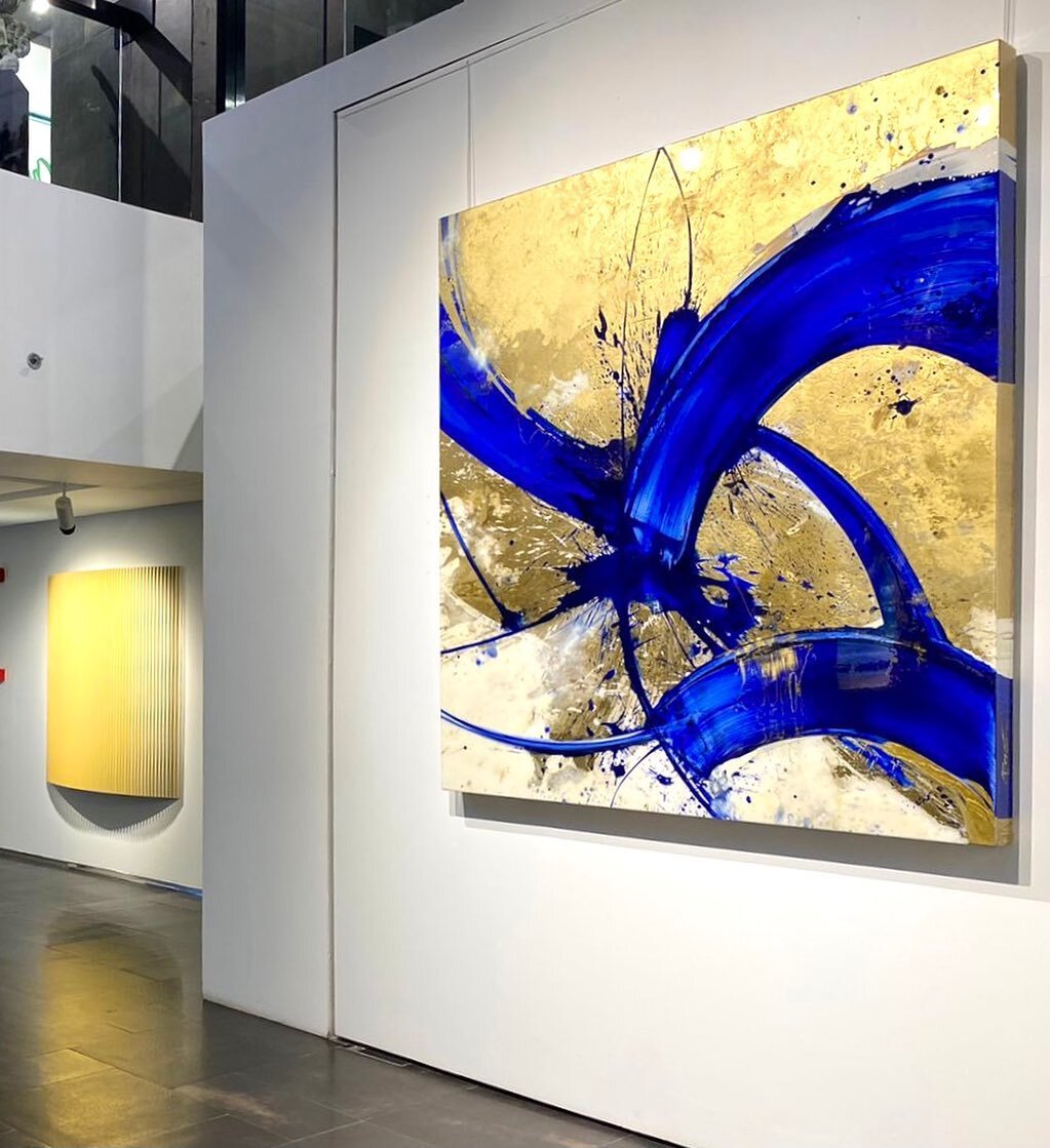 BLUE CONFLUENCE
67&rdquo;x 75&rdquo;
Blue, Gold pigments, resin on canvas 
Opera Gallery Dubai 

#abstractart #designinterior #fineart 
#creative #instaartoftheday #operagallery #contemporaryart #art #artcollector #contemporaryartist #masterart #fine