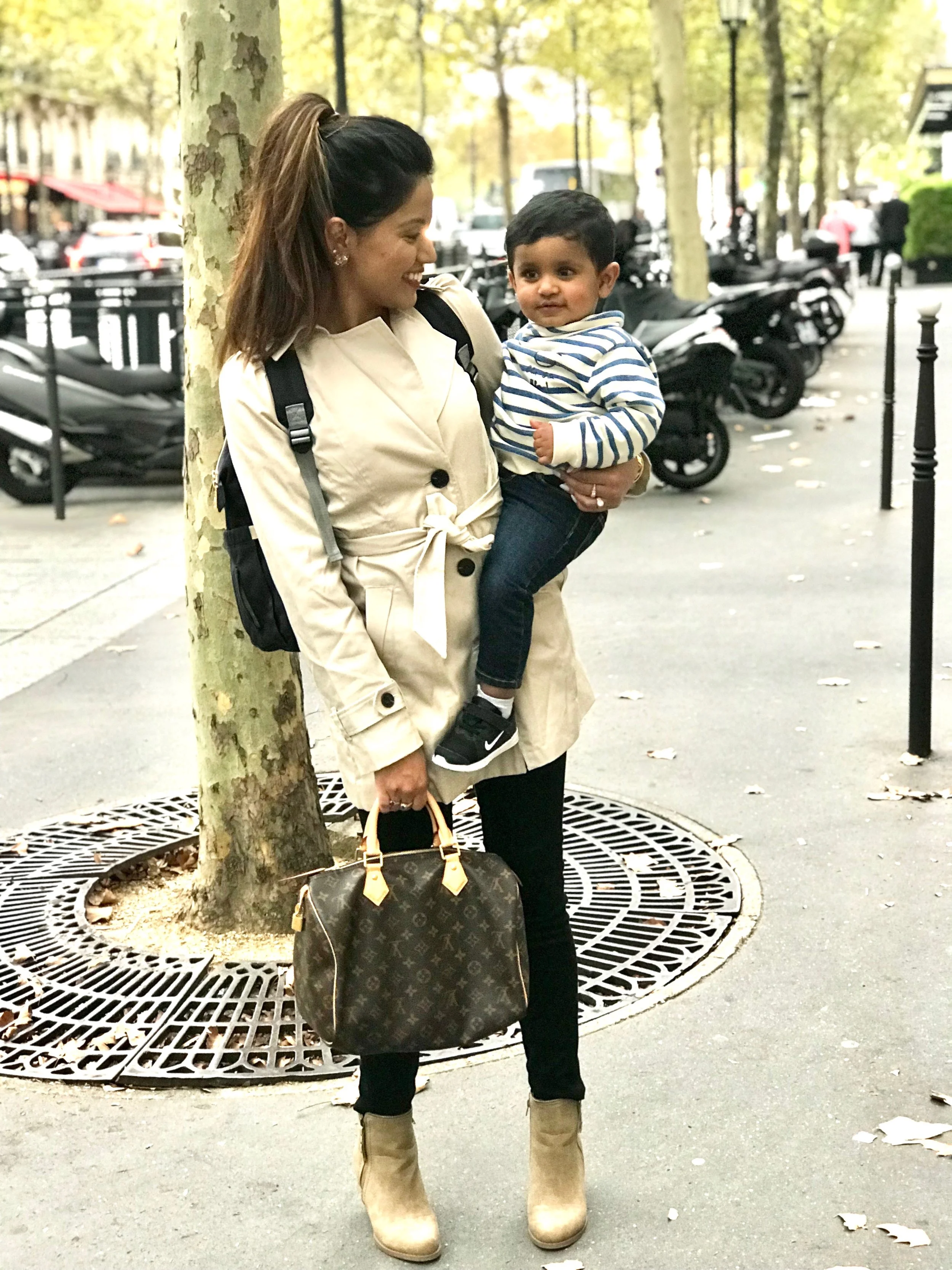 Traveling with a Toddler.