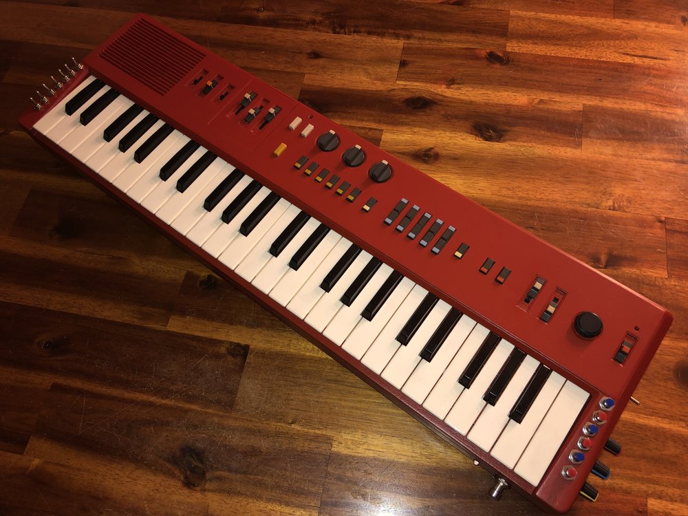 Emergency Red Paint Job on Casiotone MT-68