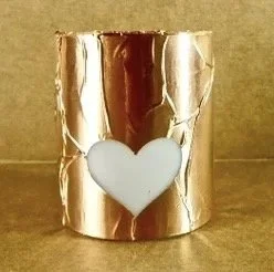 Genuine Copper Wrapped LED Deluxe Tea Light- $7
