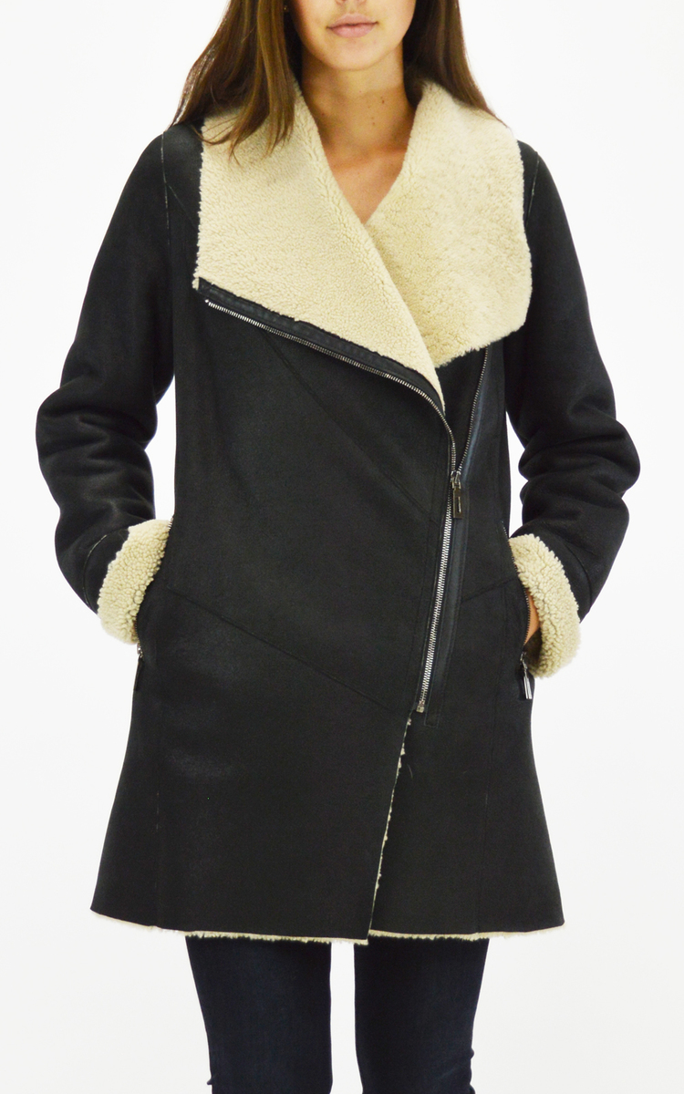 hiso wool cashmere relaxed a line coat