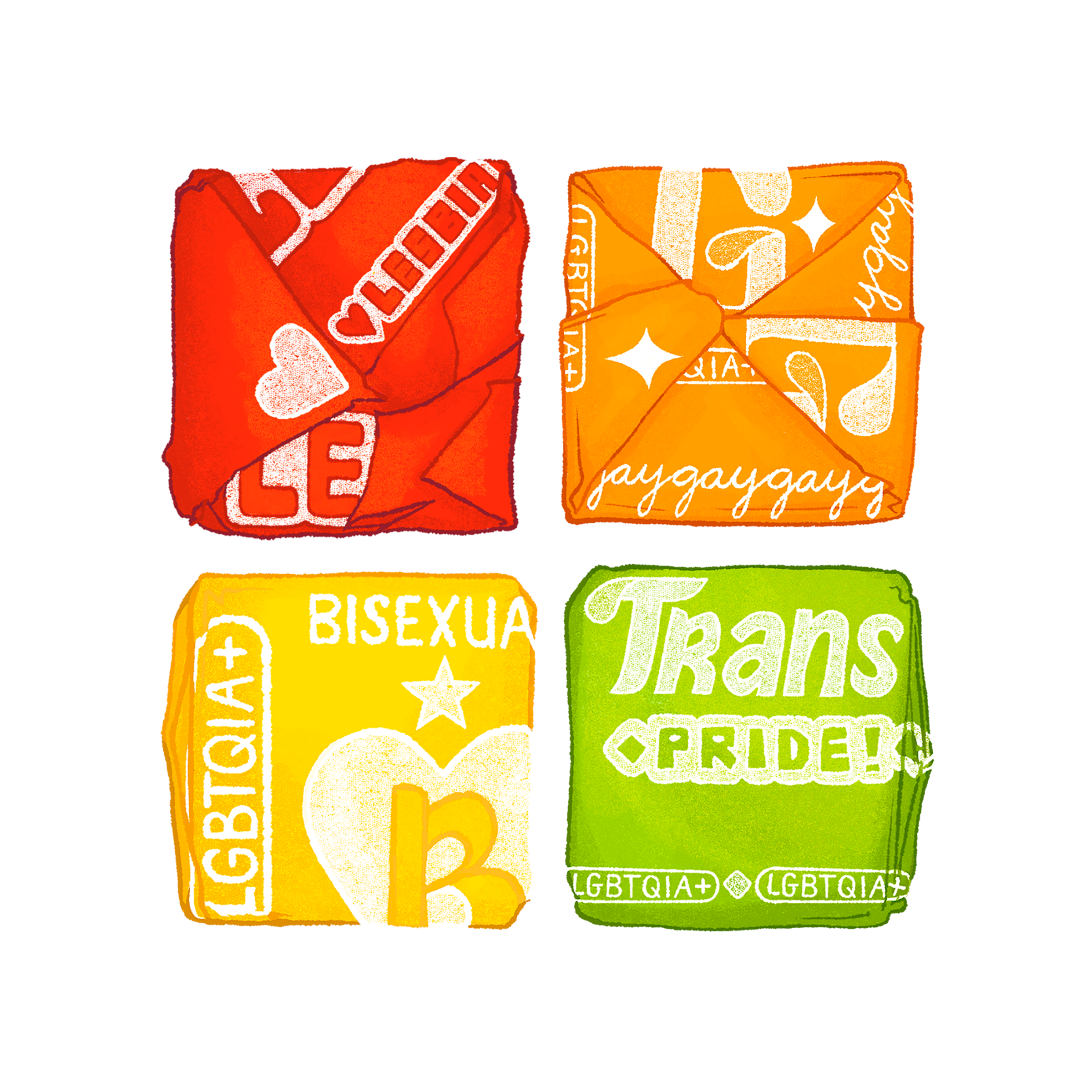 Though we wear our labels differently, we are united in pride.