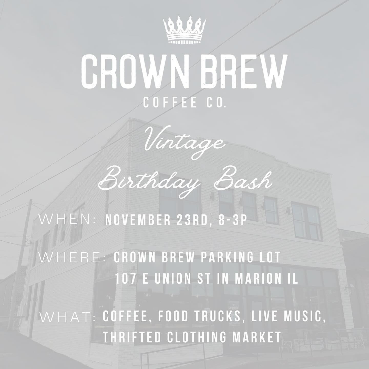 FUN THINGS HAPPENING!  We&rsquo;re celebrating our birthday this year! It&rsquo;s going to be an exciting and fun  time!

We&rsquo;ll have a &ldquo;throwback&rdquo; drink menu with favorite signature drinks from previous years, prizes, live music, fo