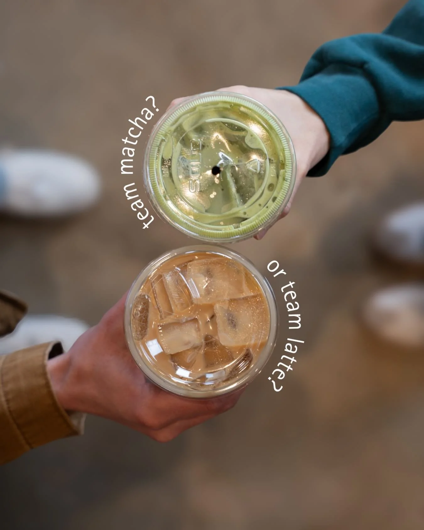 Team green 🍵 or team golden ☕️? Let us know ⬇️
But honestly, no wrong answers here.