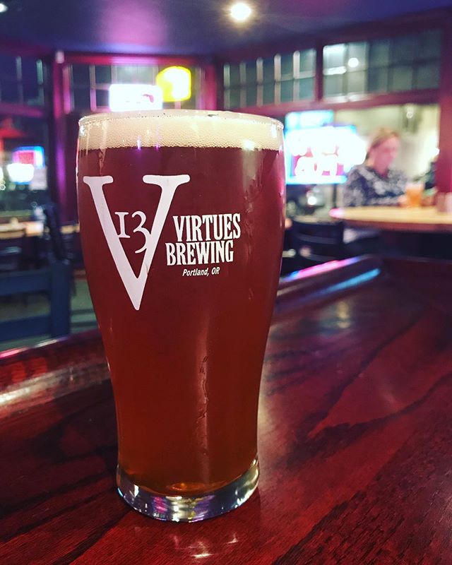 #newyear #newbeer 13 Virtues Amber now on tap!