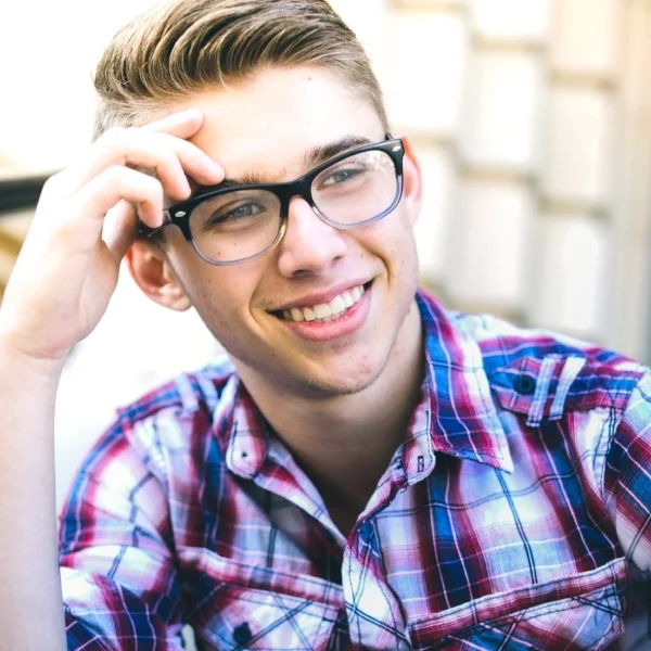 a senior session; guy. 