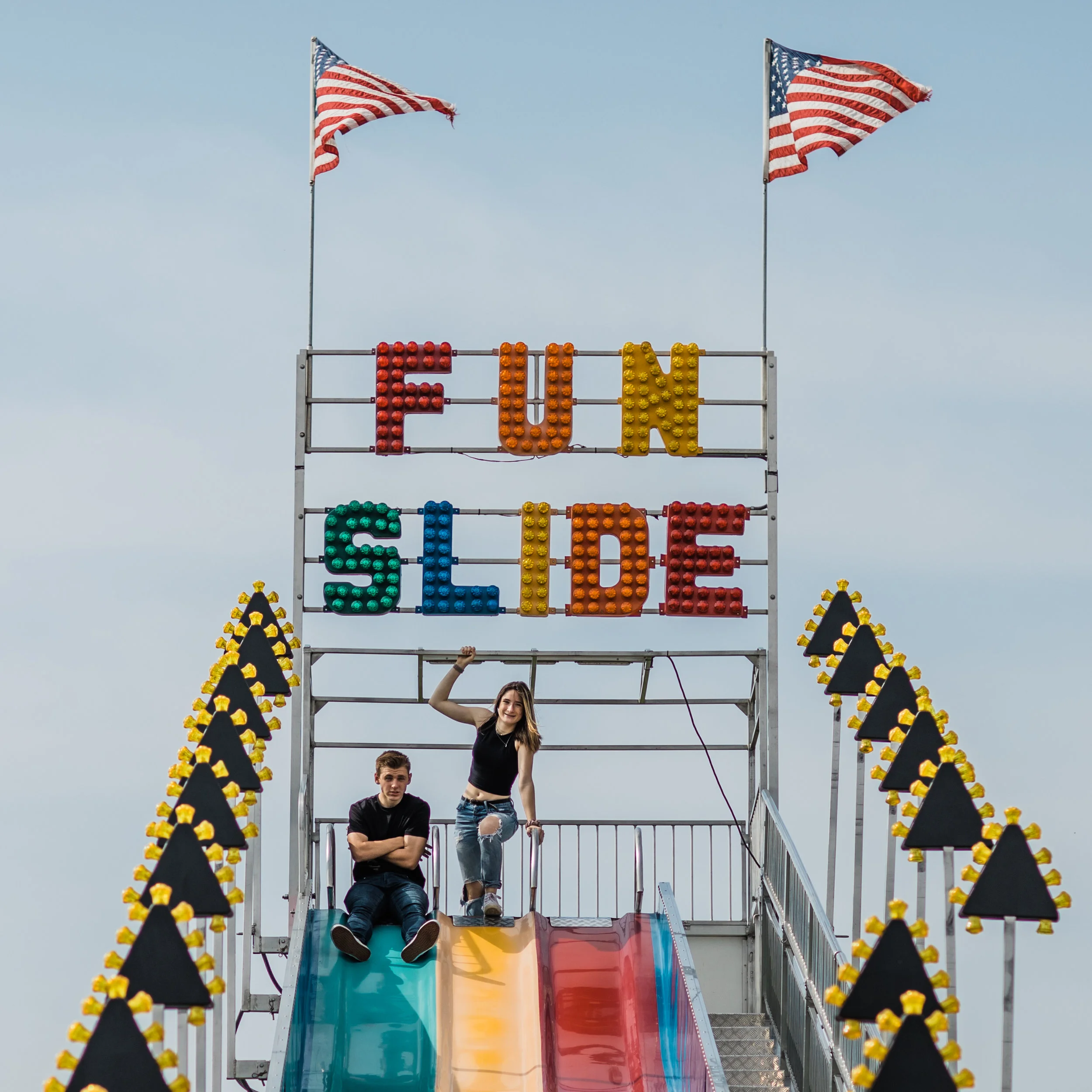 When a carnival comes to town...