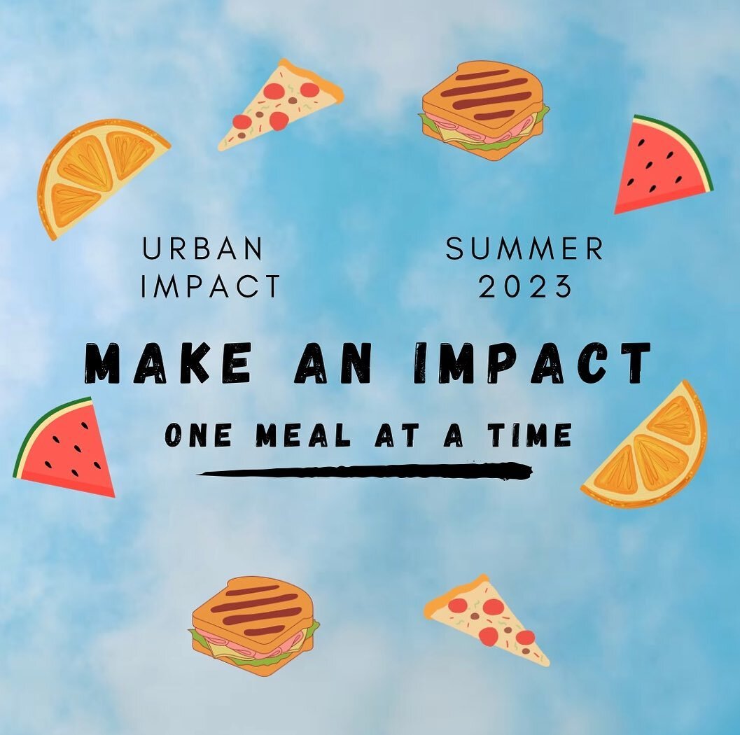 At Urban Impact we are committed to helping our students who may be battling food insecurity at home, so we provide dinner at every single program we offer. Join us in making an impact this summer! A few hours of your time can provide essential nouri