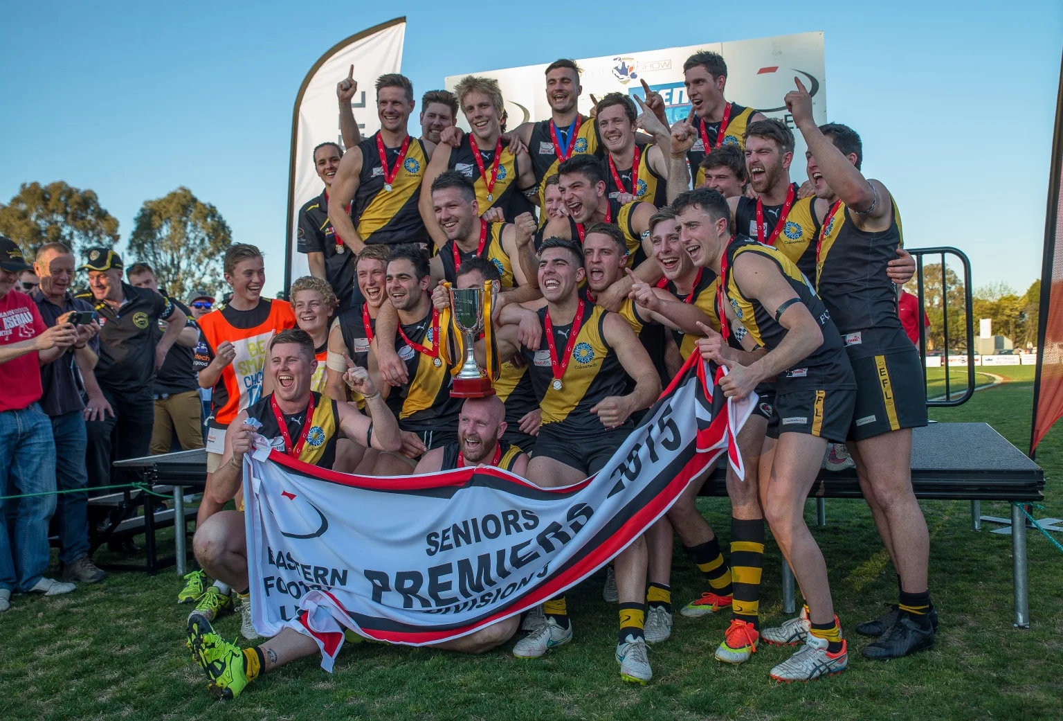 Mitcham Football Club Senior Premiership, 2015 worked with us for the whole pre-season and in-season which included some top up conditioning leading into the finals series.