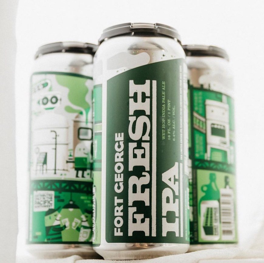 More Wet Hop goodies landing from our buds @fortgeorgebeer in Astoria tomorrow. Available for Monday delivery!