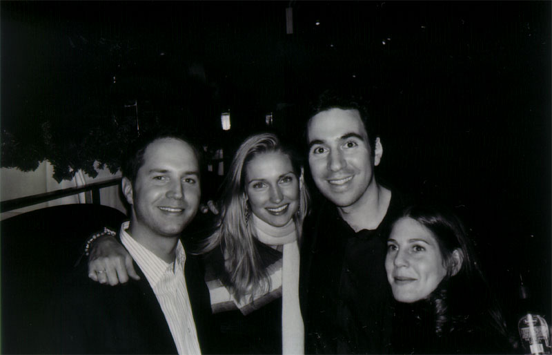 Kenny's friends Scott Colee, Catherine McCord, Jon Gordon and Renee Raker-Colee