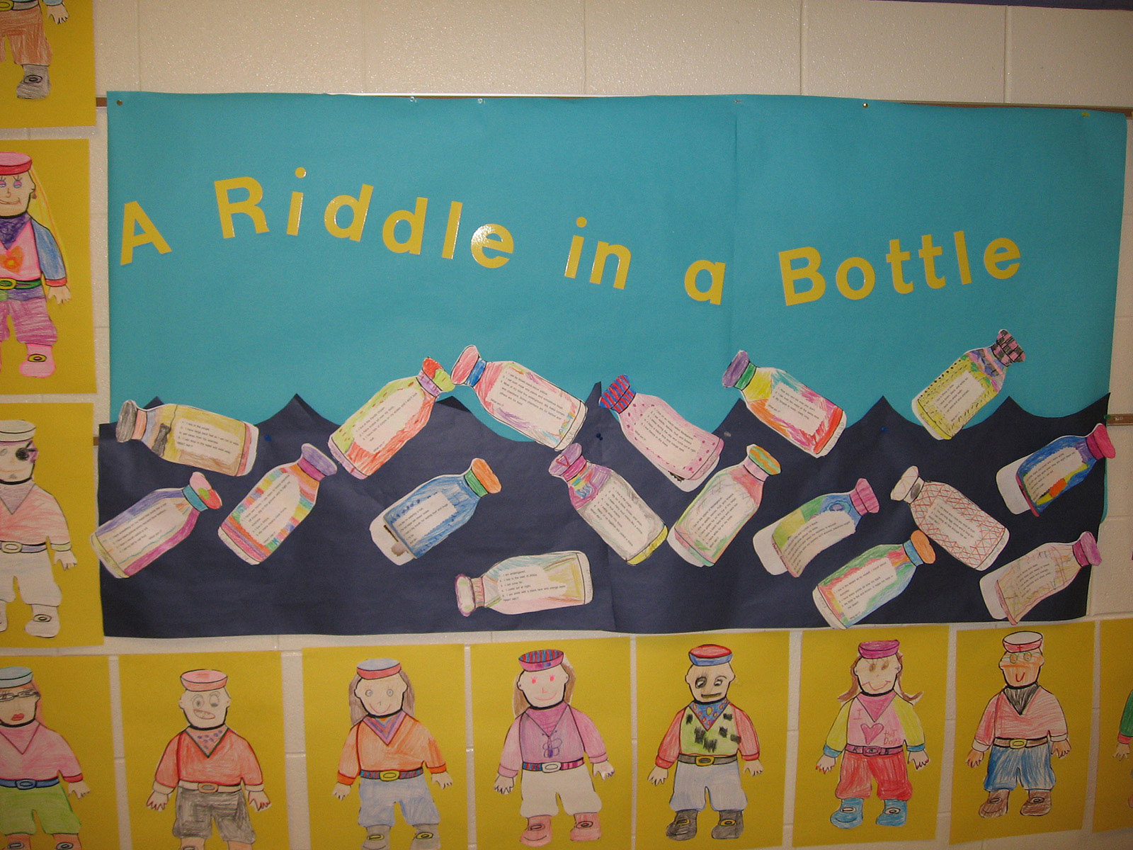 Riddles in Bottles Bulletin Board