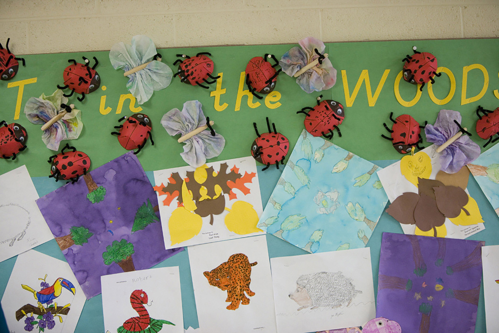 Ladybug Bulletin Board