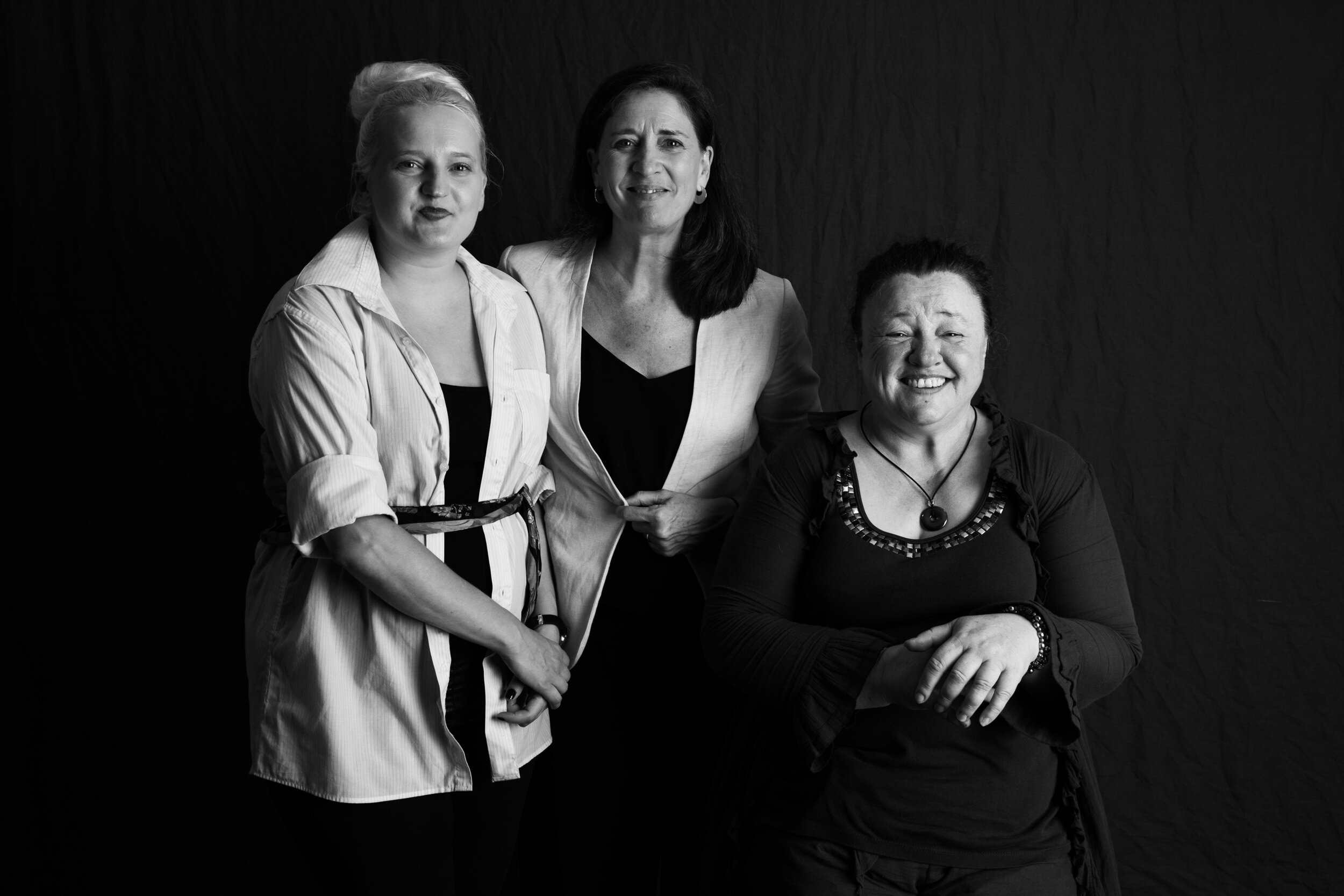 Nijole Naujokas, Lucy Clarke, Amethyst DeWilde