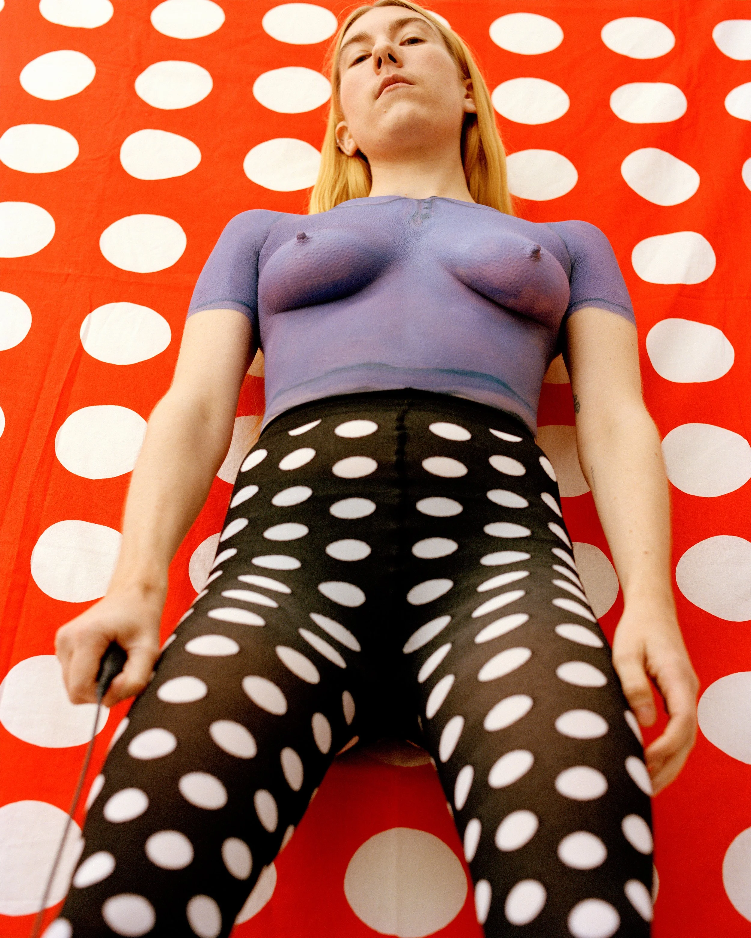Self-portrait in a Polka Dot Dream