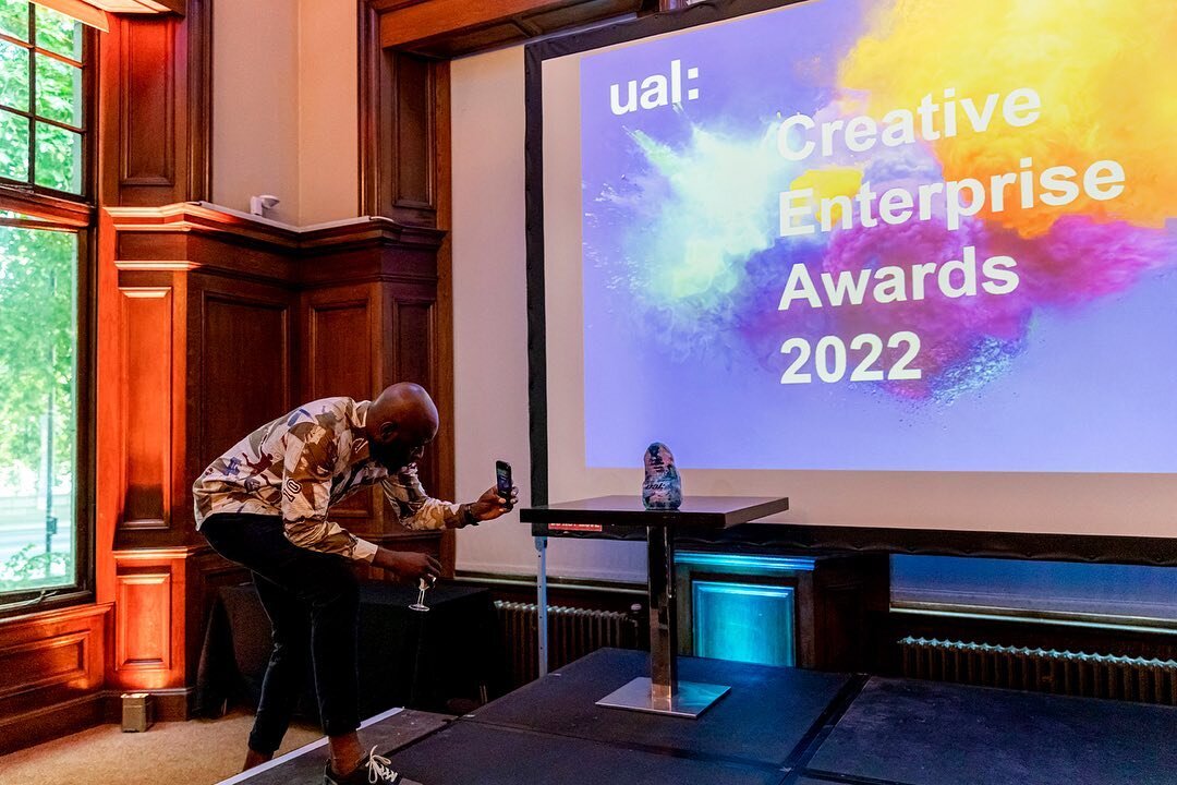Last week at the UAL Creative Enterprise Awards - a night filled with inspiration, enthusiasm and creative energy. Congratulations to all the winners! 🪨

#WeAreUAL #CreativeEnterpriseAwards #CEA2022