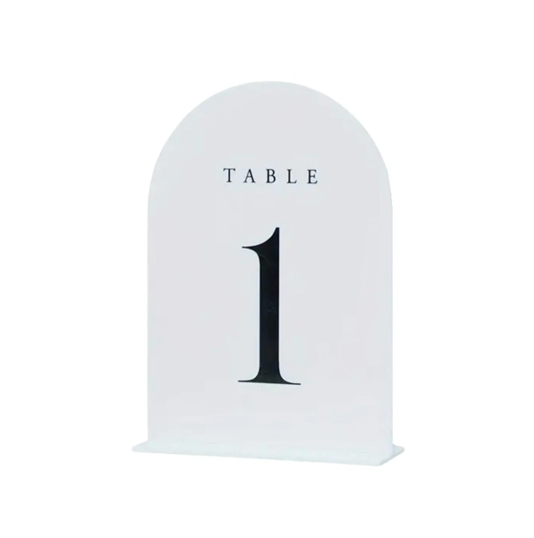 Hire White Acrylic Table Number Bristol .jpg