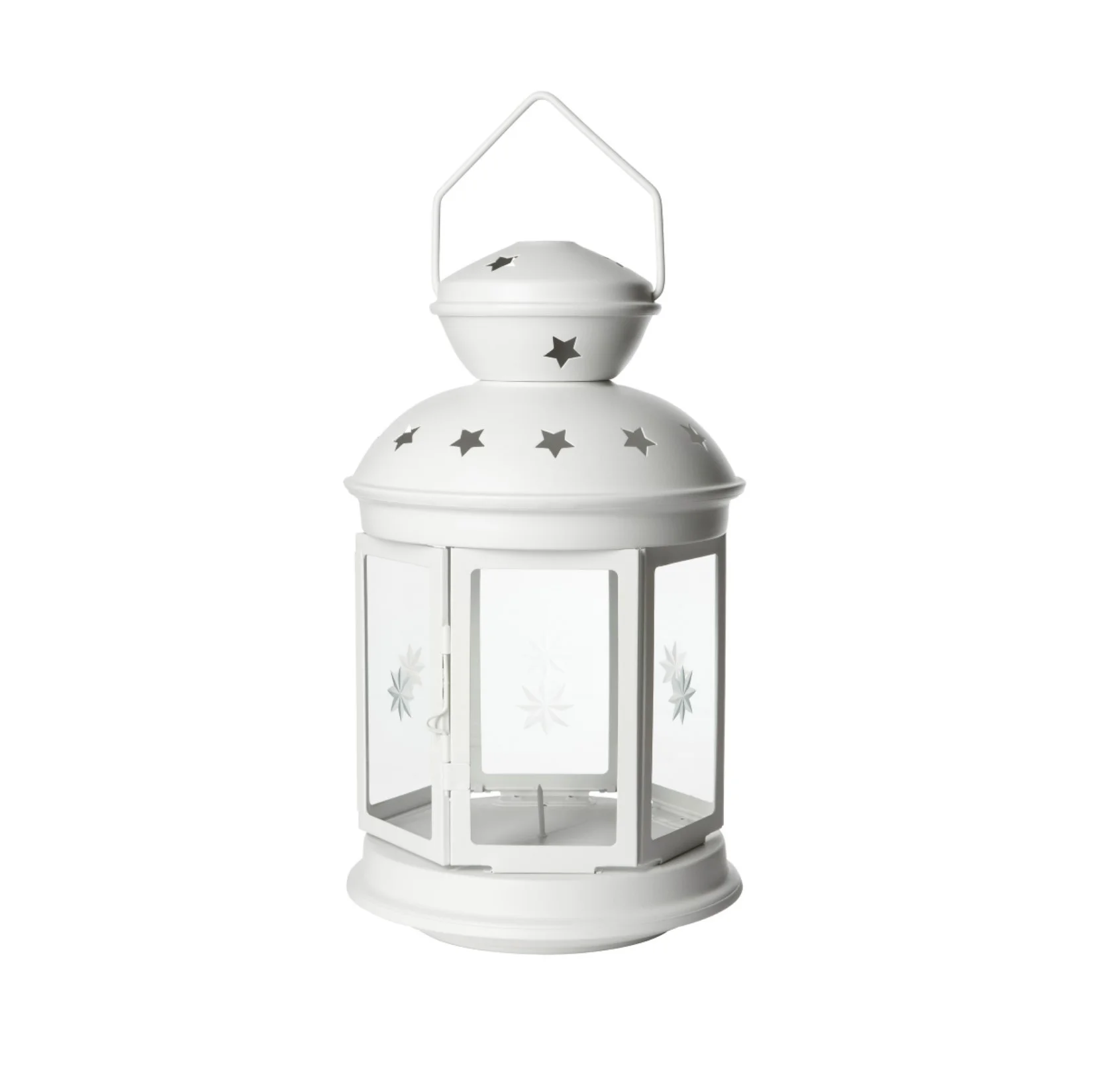 WHITE TEALIGHT LANTERNS