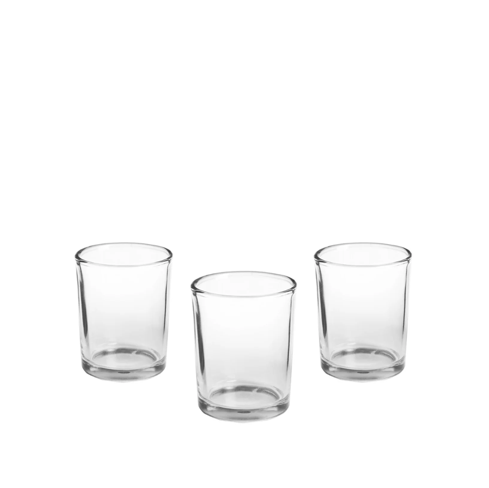 CLEAR GLASS VOTIVES