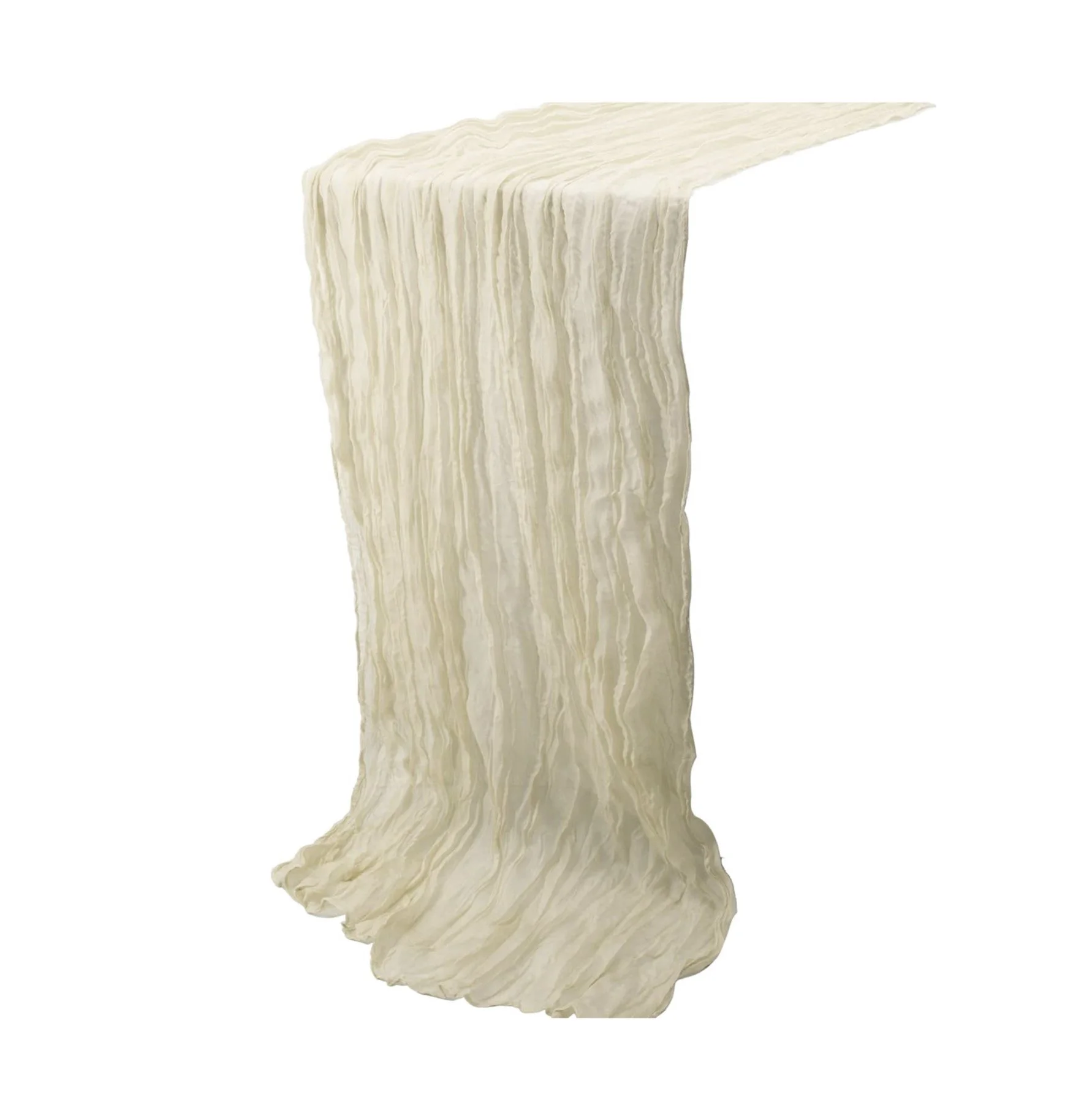 Hire Ivory Cheesecloth Runners.jpg