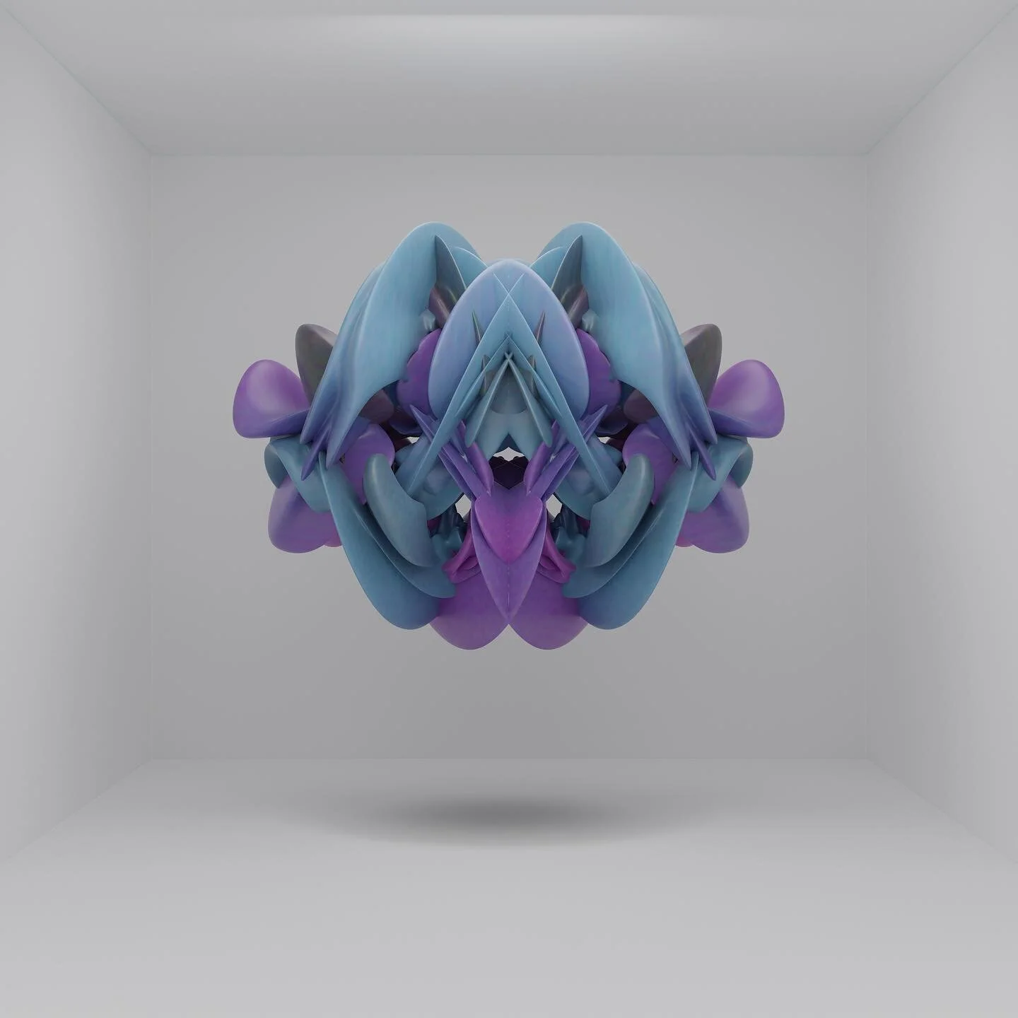 Watch full animation on: @ai.psoul now 

Sym Wave 

Audio by: @brawbones 
Visuals by: @ai.psoul 

A symmetrical perlin noise displacement, effecting two toruses that are intertwined. 

#3dart #blender #render #cg #cgi #3dartist #cgart #nft #nftart #g