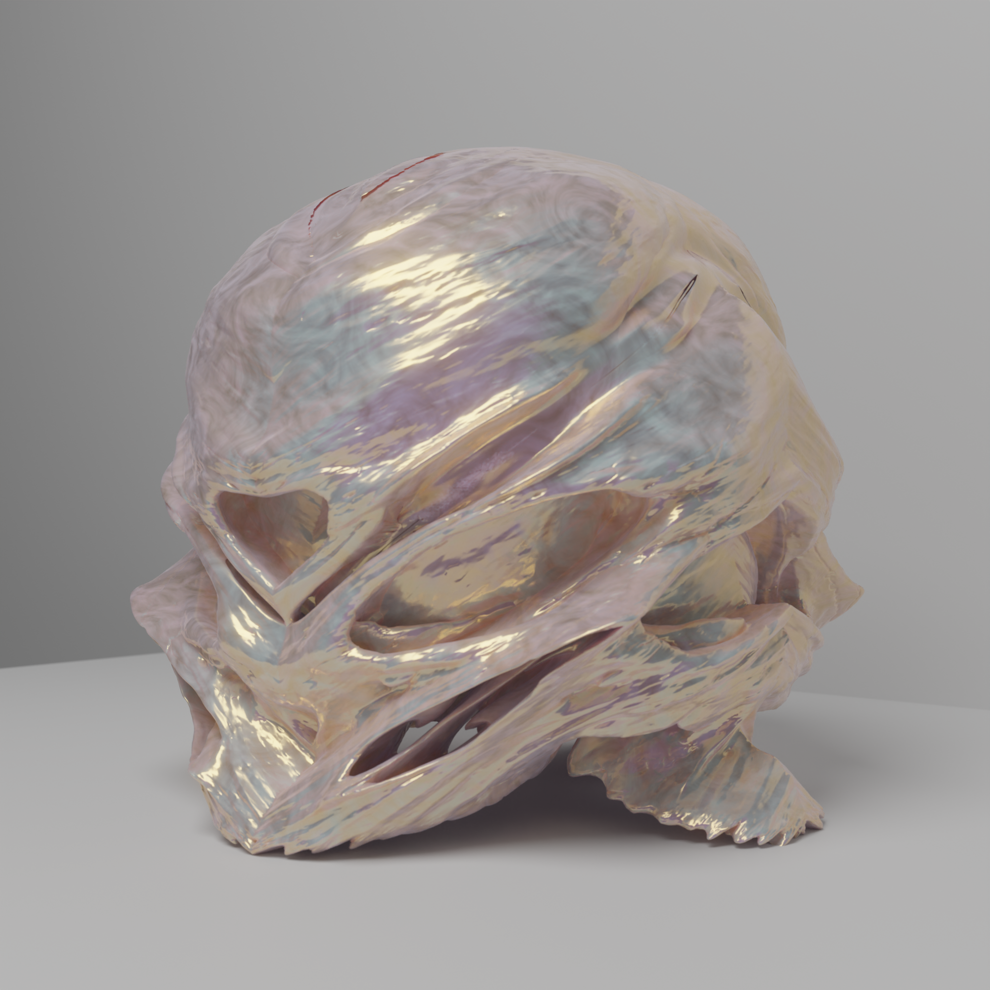 Alien Cortex, Digital Sculpture, 2021