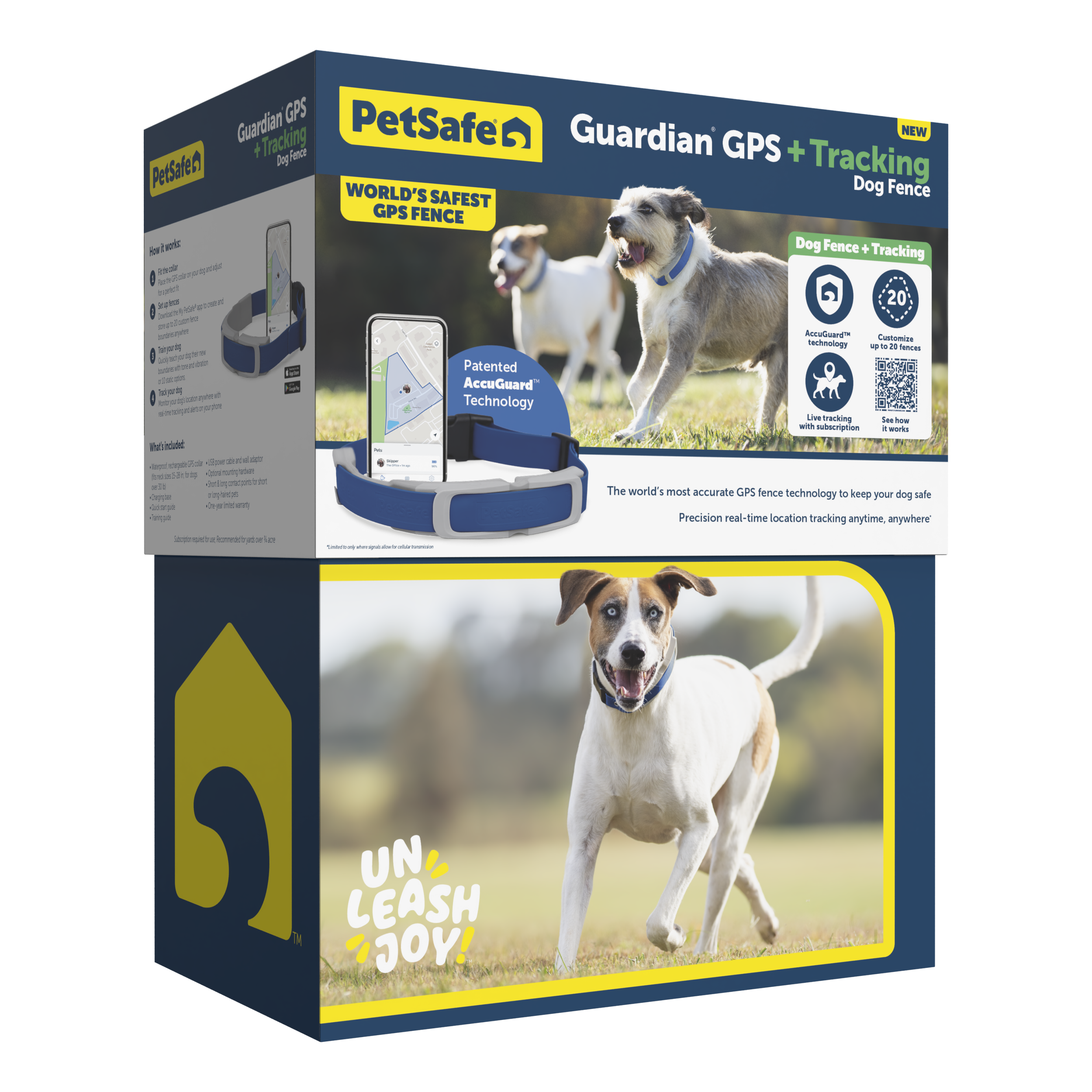 Packaging for PetSafe Guardian® GPS + Tracking
